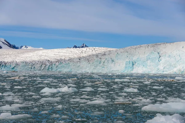 Arktische Landschaft Auf Spitzbergen — Stockfoto