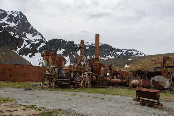 Гритвикен - старая китобойная станция на юге Джорджии
