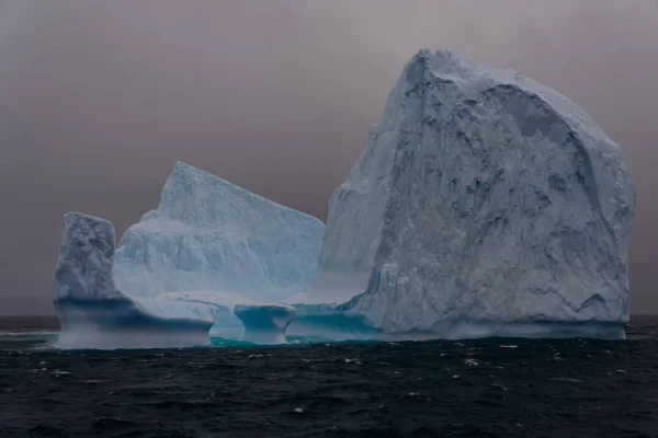 Bela Paisagem Vista Com Iceberg — Fotografia de Stock