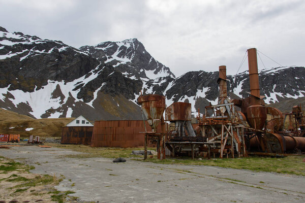 Гритвикен - старая китобойная станция на юге Джорджии
