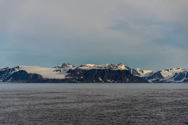 Arctische Landschap Svalbard — Stockfoto