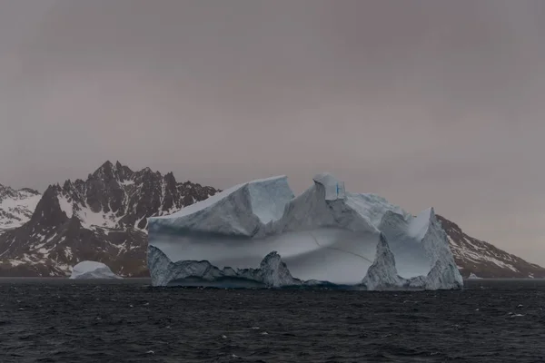 Bela Paisagem Vista Com Iceberg — Fotografia de Stock