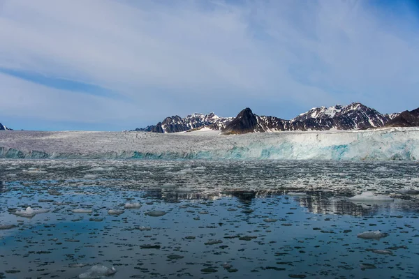 Arctische Landschap Svalbard — Stockfoto