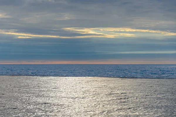 Арктичний Ландшафт Морська Поверхня Льодом — стокове фото