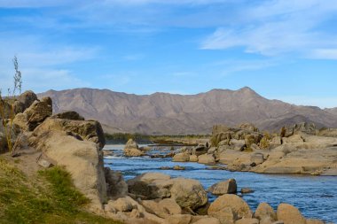 Güzel Afrika manzaralı