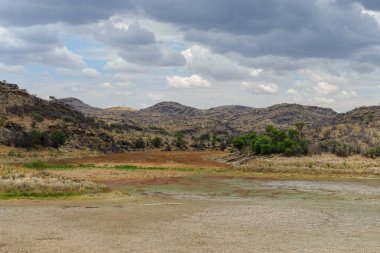 Güzel Afrika manzaralı