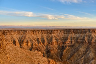 Namibya 'daki Balık Nehri Kanyonu