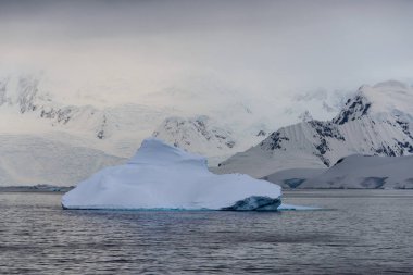 Buzdağı Antarktika, yatay