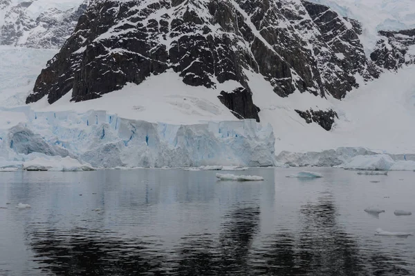 Uitzicht Gletsjer Antarctica — Stockfoto