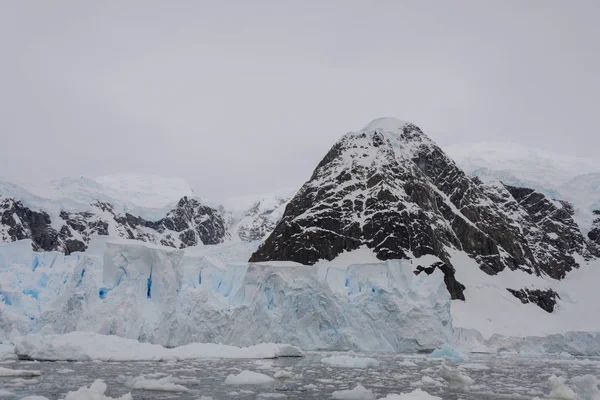 Vue Glacier Antarctique — Photo