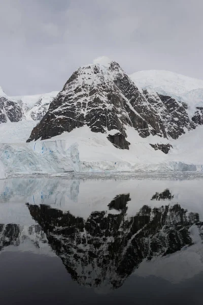 Antarktické Krajiny Odleskem — Stock fotografie