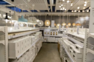 Arka plan görüntüsü süpermarket bulanıklık