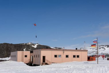 Bellingshausen Rus Antarktika araştırma istasyonu King George Adası