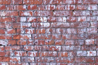 kırmızı eski tuğla duvar dokusu arkaplanı