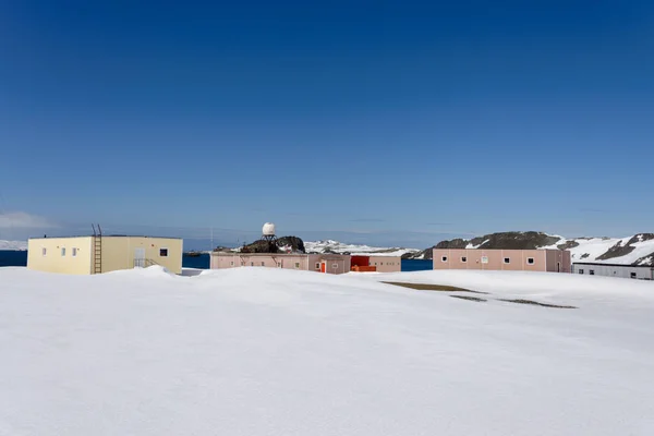 Bellingshausen Estación Investigación Antártica Rusa — Foto de Stock