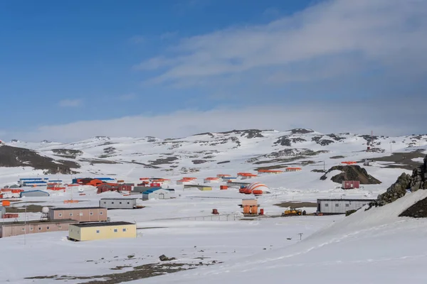 Bellingshausen Ryska Antarktis Forskningsstation King George Island — Stockfoto