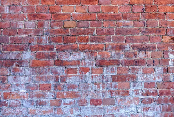 赤レンガの壁の質感の背景 — ストック写真