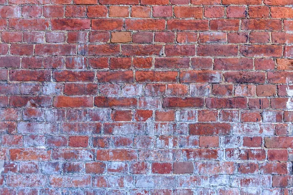 赤レンガの壁の質感の背景 — ストック写真