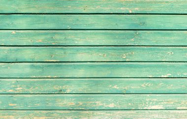 Eski yeşil boyalı ahşap doku