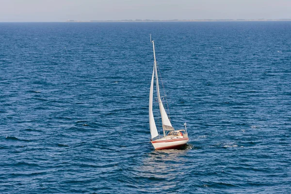 Yate Vela Pequeño Mar — Foto de Stock