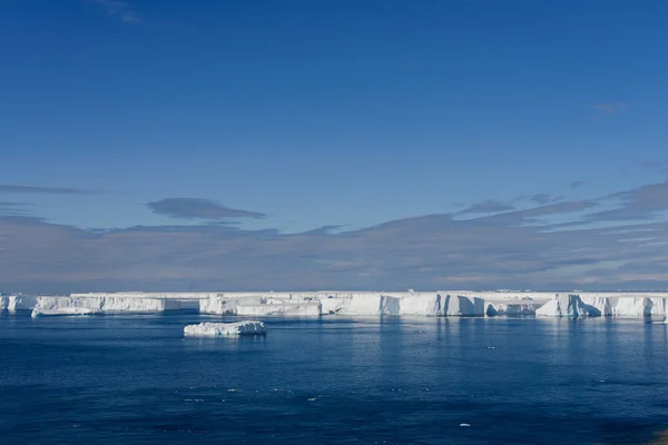 Paesaggio Antartico Con Vista Aerea Iceberg — Foto Stock