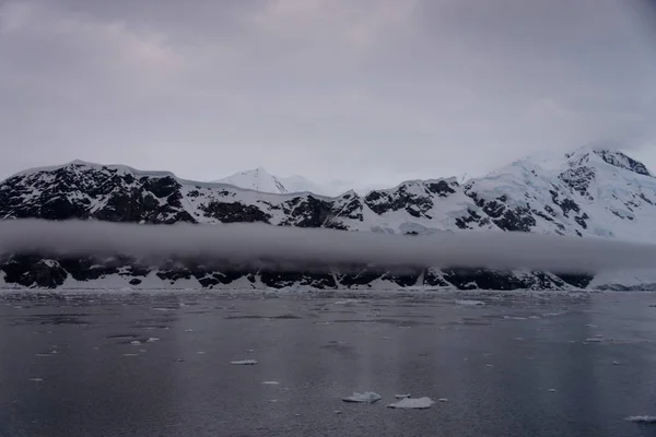 Paysage Marin Antarctique Avec Glace — Photo