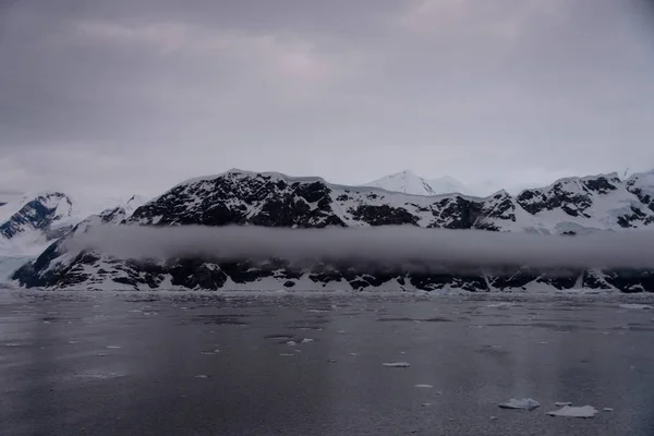 Paisaje Marino Antártico Con Hielo —  Fotos de Stock