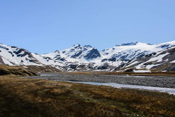 Prachtige Landschap Van Zuid Georgië — Stockfoto