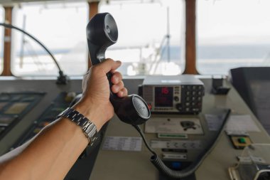 Seyir kontrol paneli ve vhf radyo