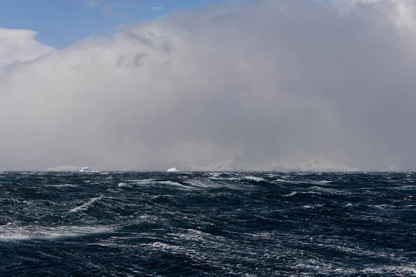 Лід Морі Антарктичної — стокове фото