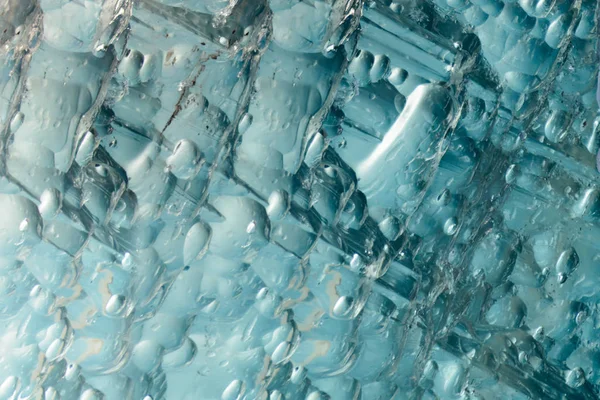 Fondo Textura Glaciar Hielo — Foto de Stock