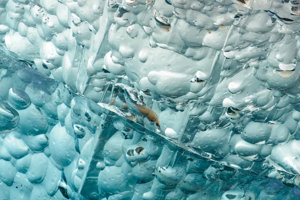 Fondo Textura Glaciar Hielo — Foto de Stock