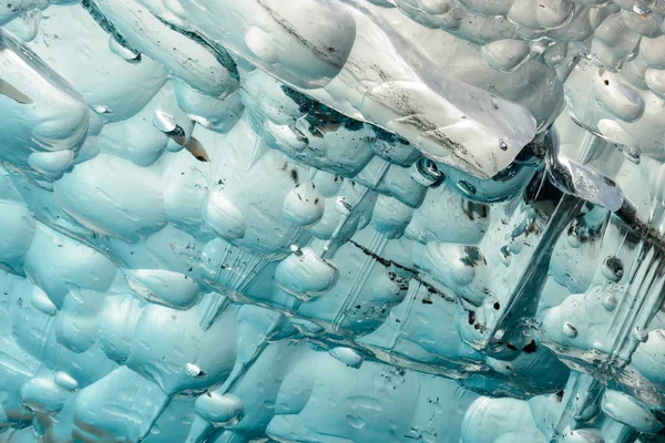 Fondo Textura Glaciar Hielo — Foto de Stock