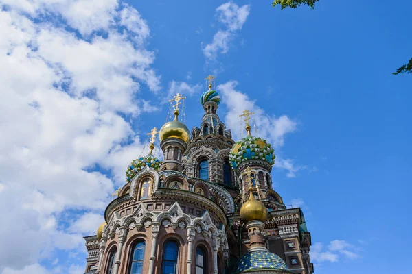 Iglesia Del Salvador Sobre Sangre Derramada Contra Cielo Azul San — Foto de Stock