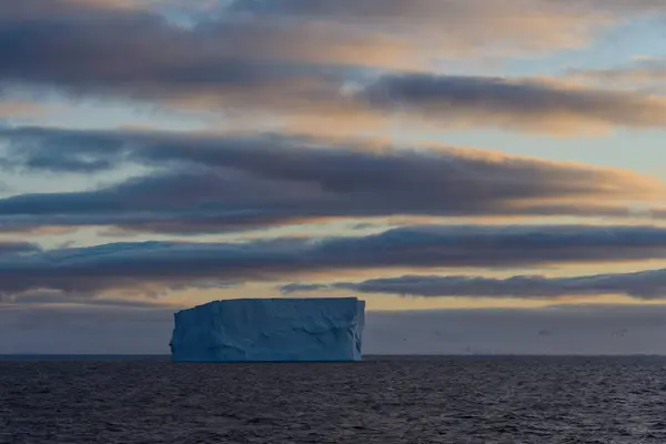 Paysage Marin Antarctique Avec Iceberg — Photo