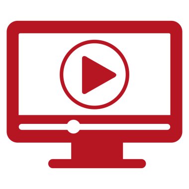 logo, online tv simgesi beyaz arka plan üzerinde video oynatıcı etiket, izole seyretmek tv amblemi, vektör grafik tasarımı için el çekilmiş izle online concept, seyret