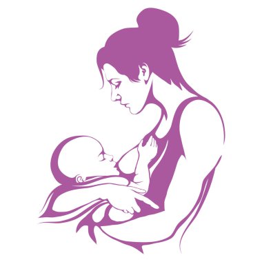 Download Sucking Breast Free Vector Eps Cdr Ai Svg Vector Illustration Graphic Art