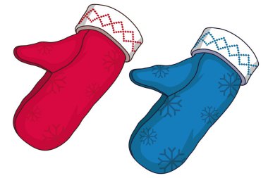 Beyaz arka plan üzerinde izole kış giysileri kümesi. Yeni yılın moda tatil. Mevsim kış giysileri. Noel moda kutlama. Kış sıcak giysiler soğuk hava, örme için