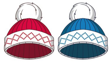 Beyaz arka plan üzerinde izole kış giysileri kümesi. Yeni yılın moda tatil. Mevsim kış giysileri. Noel moda kutlama. Kış sıcak giysiler soğuk hava, örme için