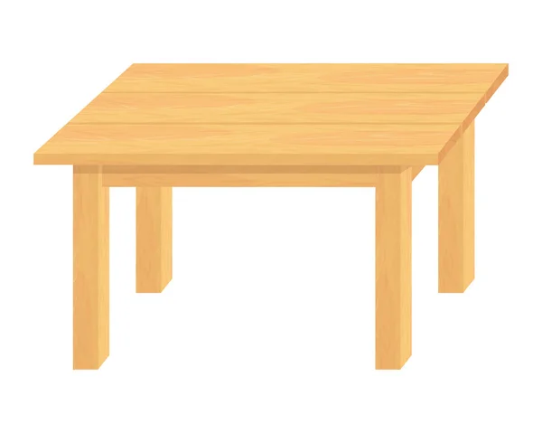 Mesa de madera. Carpintería. Gráficos vectoriales para diseñar . — Vector de stock