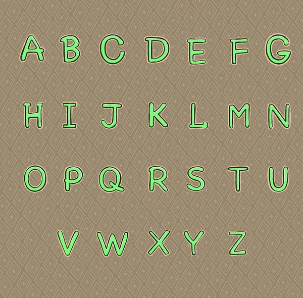 Cyrillique, alphabet enfant, alphabet, lettres — Image vectorielle