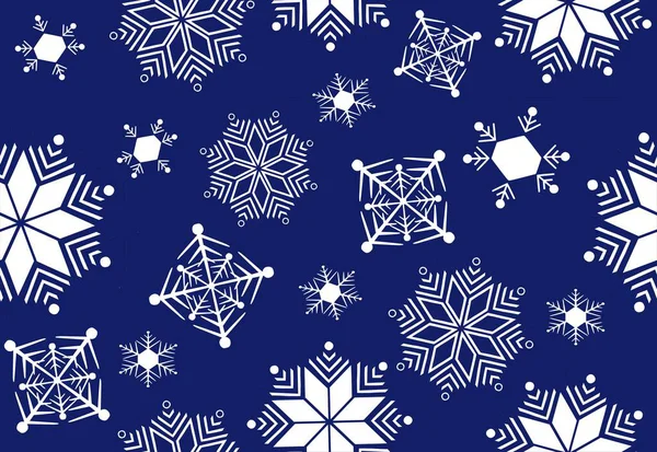 Abstrakt Tapet Inslagning Dekoration Symbol För Vintern God Jul Semester — Stock vektor
