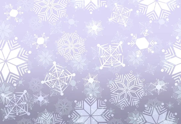 Natal Fundo Colorido Com Flocos Neve Ilustração Alta Qualidade — Fotografia de Stock