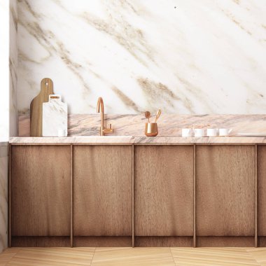 İskandinav tarzında modern evin renkli 3D tasarımı