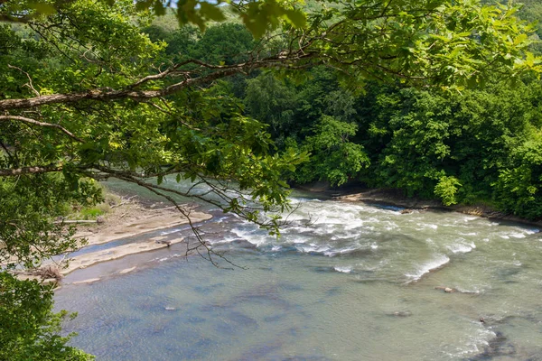 Los Rápidos Río Montaña — Foto de Stock