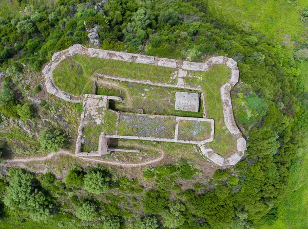 Top View Medieval Castle — Stock Photo, Image