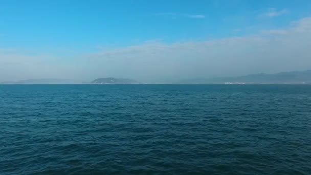 Paisaje Marino Emoción Vista Aérea Del Mar — Vídeo de stock