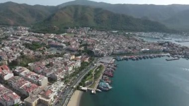 Marmaris ve Marina 'nın hava görüntüleri..
