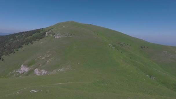 Flygbilder Över Fjällängar Höglandet — Stockvideo