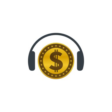 Doları para ile kulaklıklar